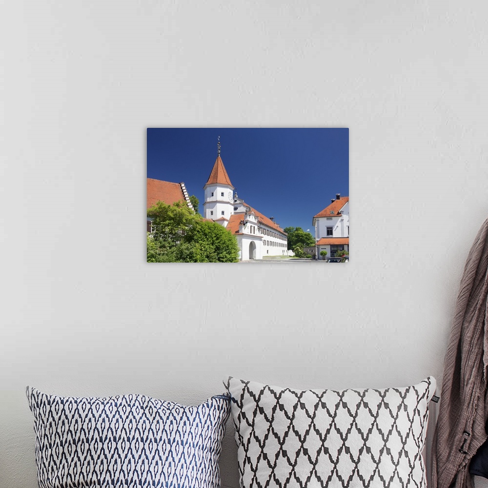 A bohemian room featuring Monastery Schussenried, Bad Schussenried, Upper Swabian Baroque Route, Upper Swabia, Baden-Wurtte...