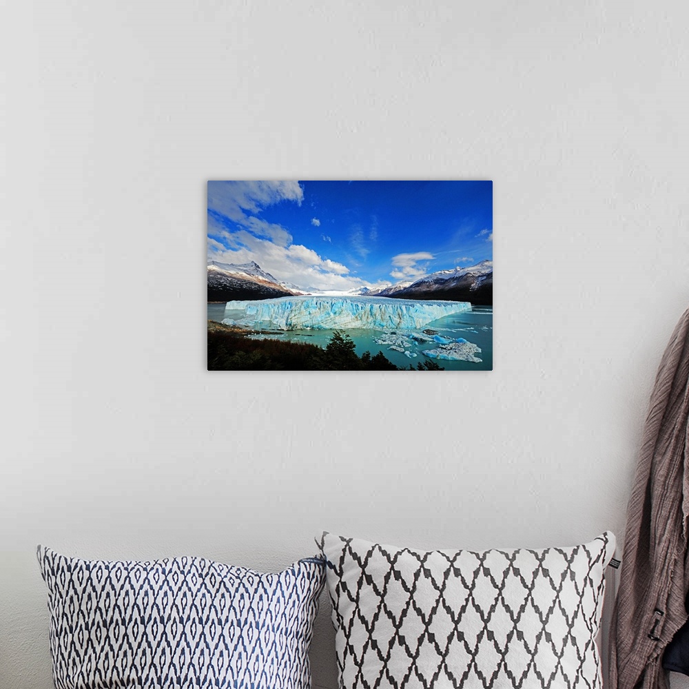 A bohemian room featuring Perito Moreno Glacier, Patagonia, Argentina, South America