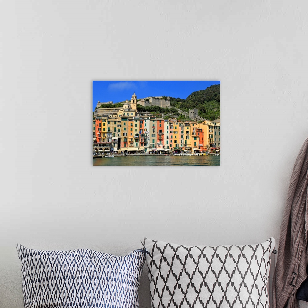 A bohemian room featuring Portovenere, Italian Riviera, Liguria, Italy