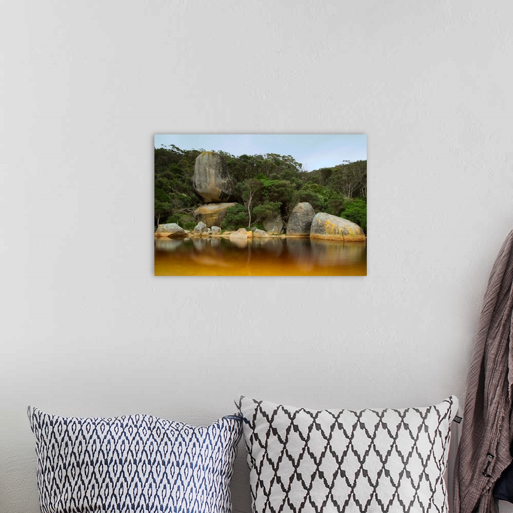 A bohemian room featuring River, Tidal River, Wilsons Promontory, Victoria, Australia