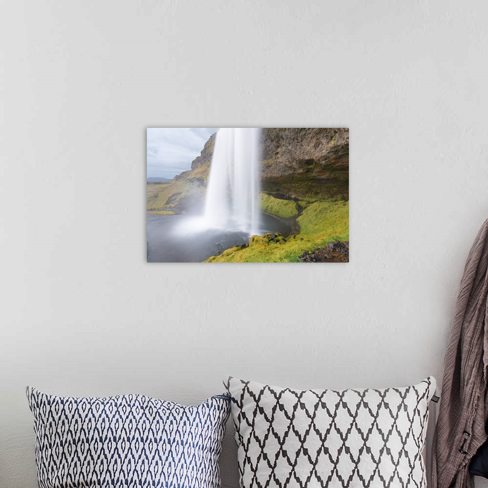 A bohemian room featuring Seljalandsfoss Waterfall, Iceland, Polar Regions