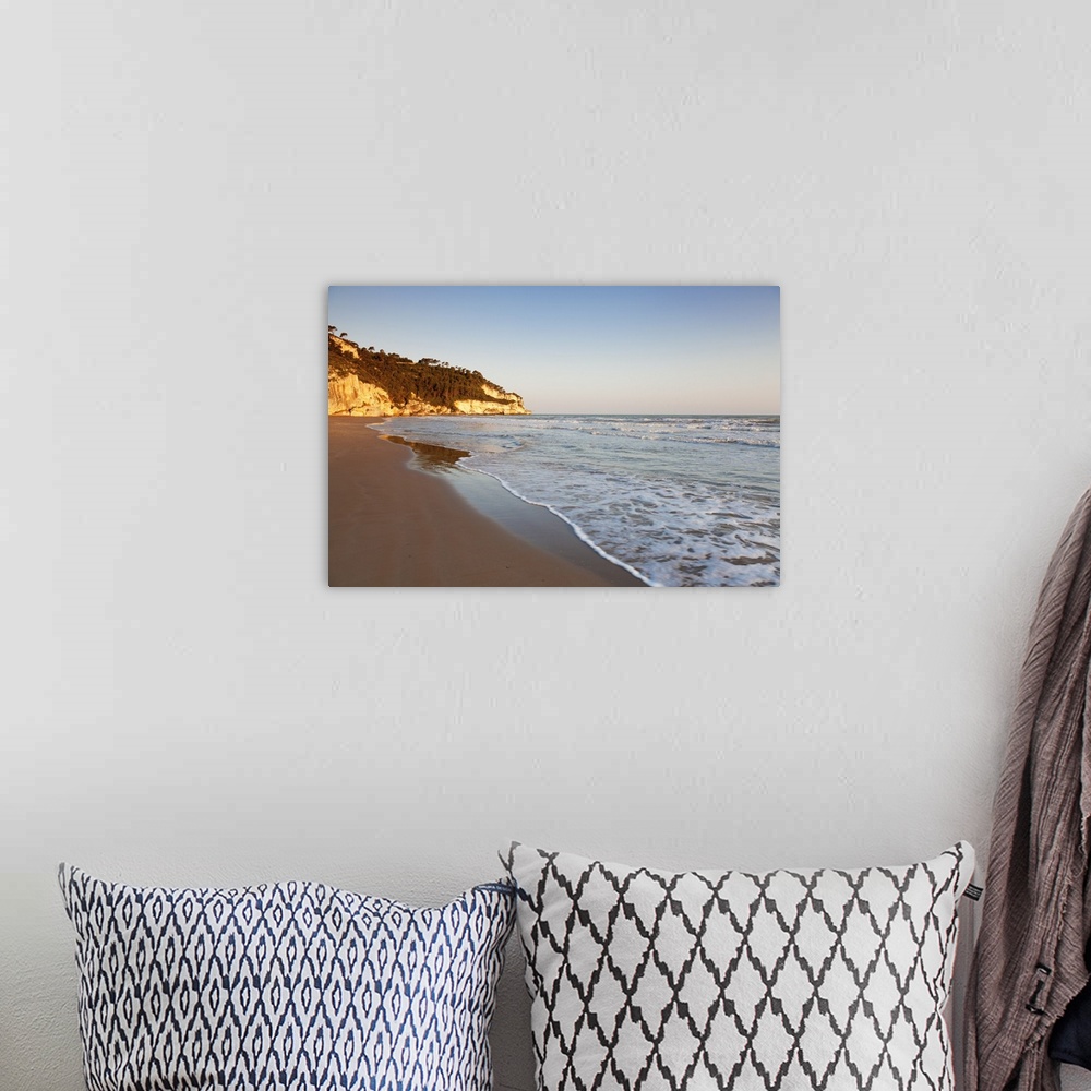 A bohemian room featuring Spiaggia di Jalillo beach, Peschici, Gargano, Foggia Province, Puglia, Italy, Mediterranean, Europe