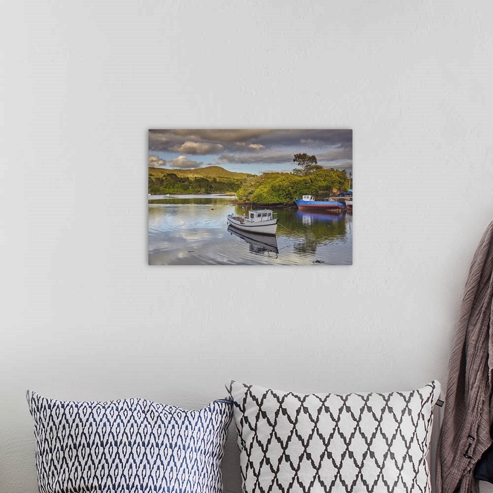 A bohemian room featuring The harbour at Glengarriff, County Cork, Munster, Republic of Ireland