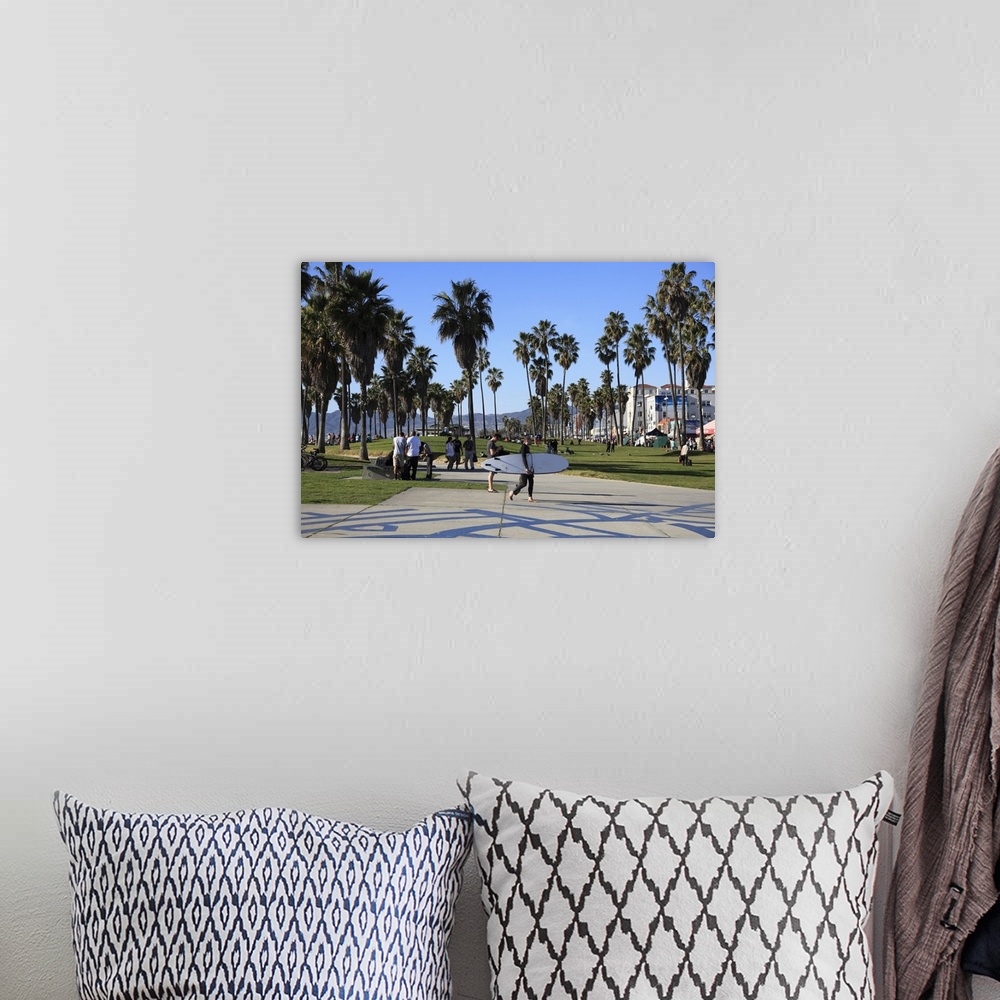 A bohemian room featuring Venice Beach, Los Angeles, California, United States of America, North America