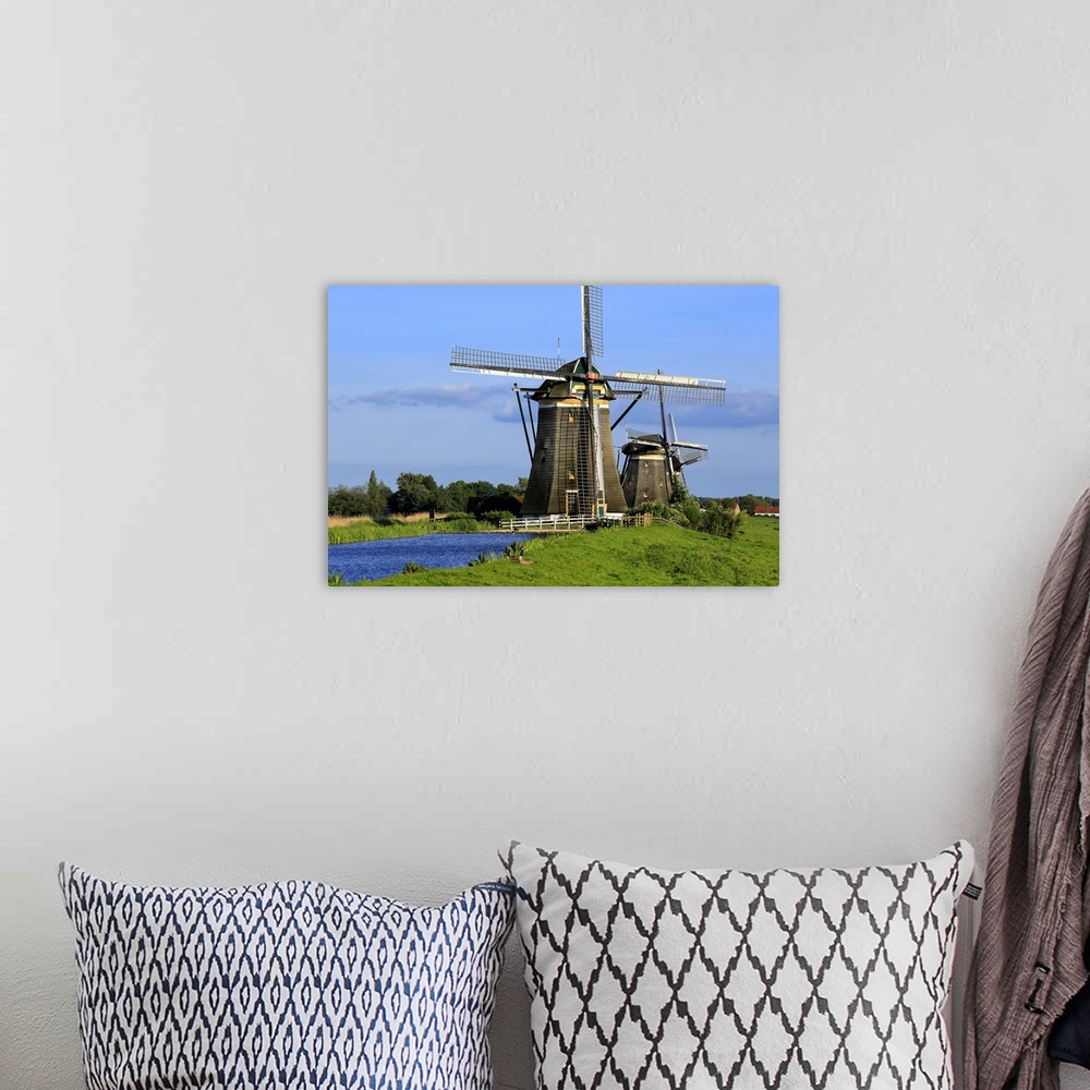 A bohemian room featuring Windmills of Leidschendam, South Holland, Netherlands