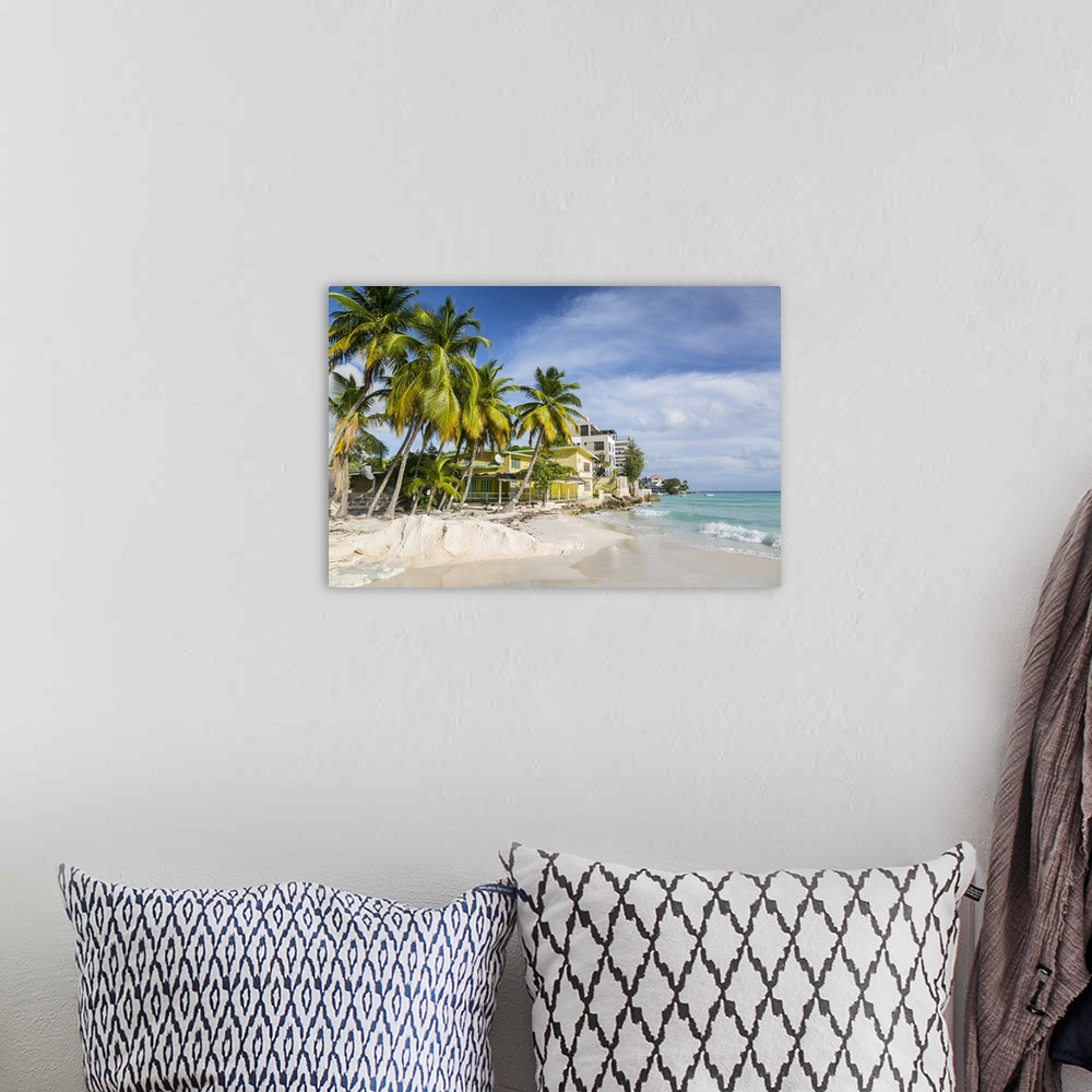 A bohemian room featuring Worthing Beach, Worthing, Christ Church, Barbados, West Indies, Caribbean, Central America