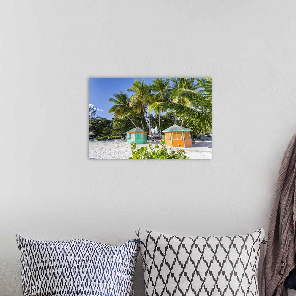 A bohemian room featuring Worthing Beach, Worthing, Christ Church, Barbados, West Indies, Caribbean, Central America