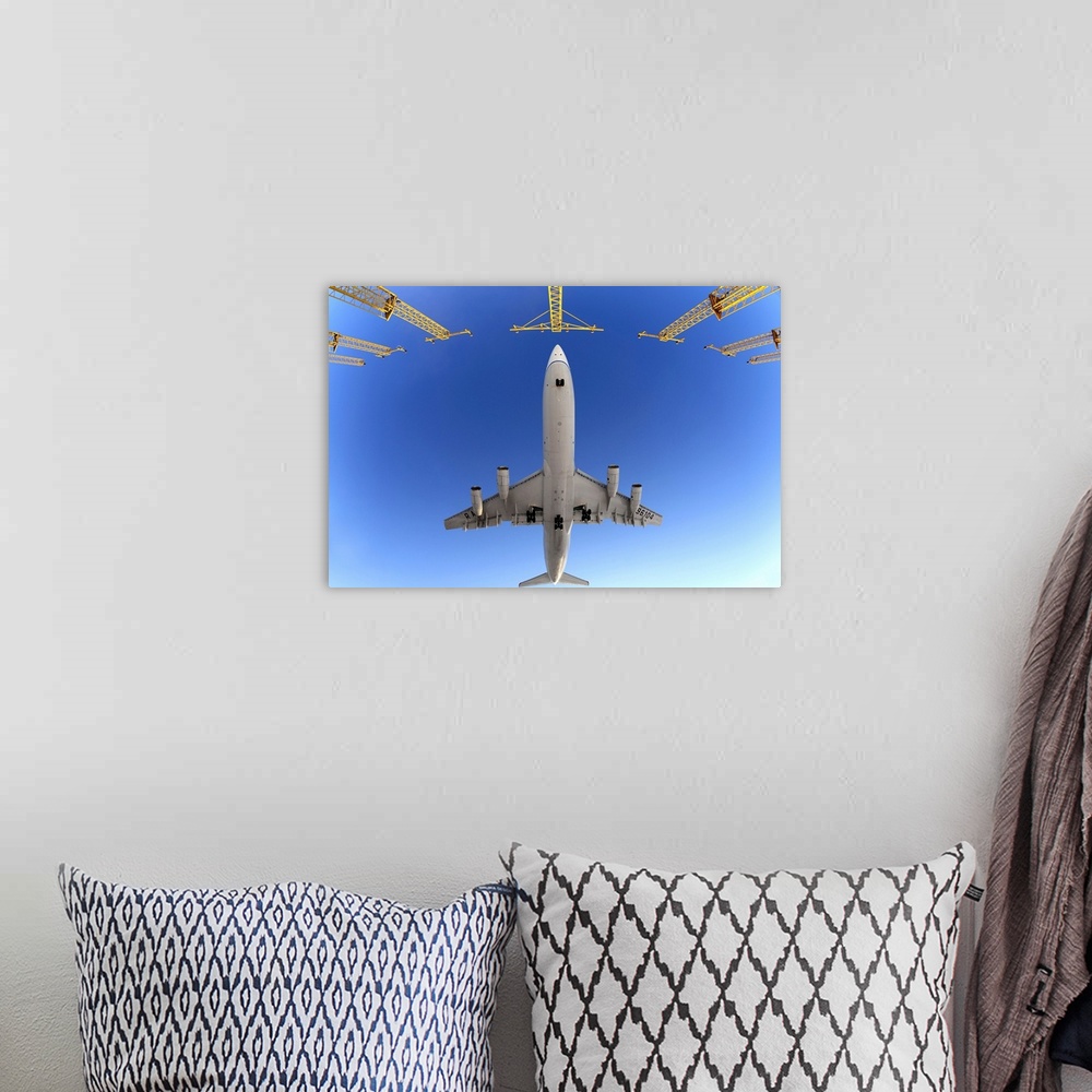 A bohemian room featuring IL-96-400 VIP airliner of the Russian Federal Security Service.
