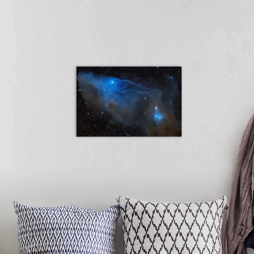 A bohemian room featuring Reflection nebula IC 4601 in the constellation Scorpius.