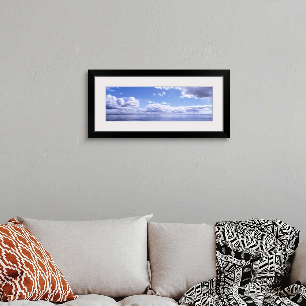 A bohemian room featuring Clouds over the lake, Route 2, Lake Michigan, Michigan