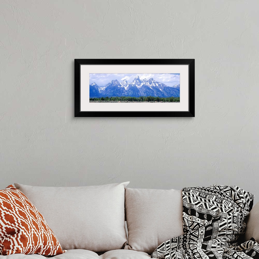 A bohemian room featuring Grand Teton Range Grand Teton National Park WY