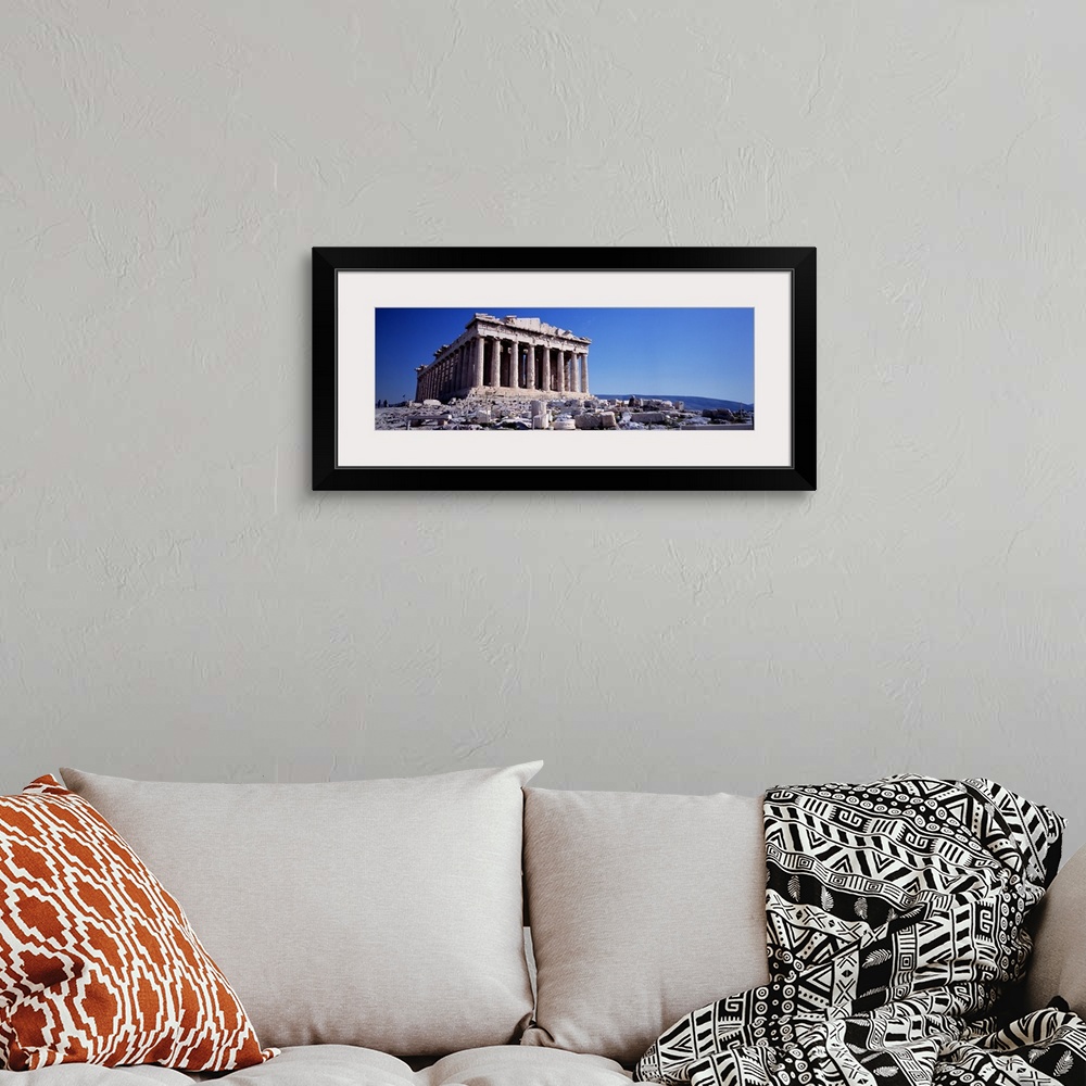 A bohemian room featuring The Parthenon Athens Greece