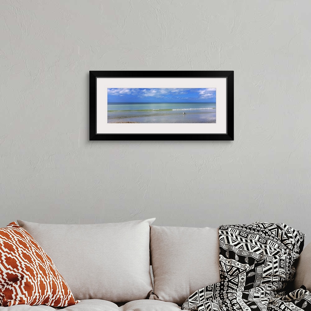 A bohemian room featuring Waves on the beach, Crescent Beach, Gulf Of Mexico, Siesta Key, Florida