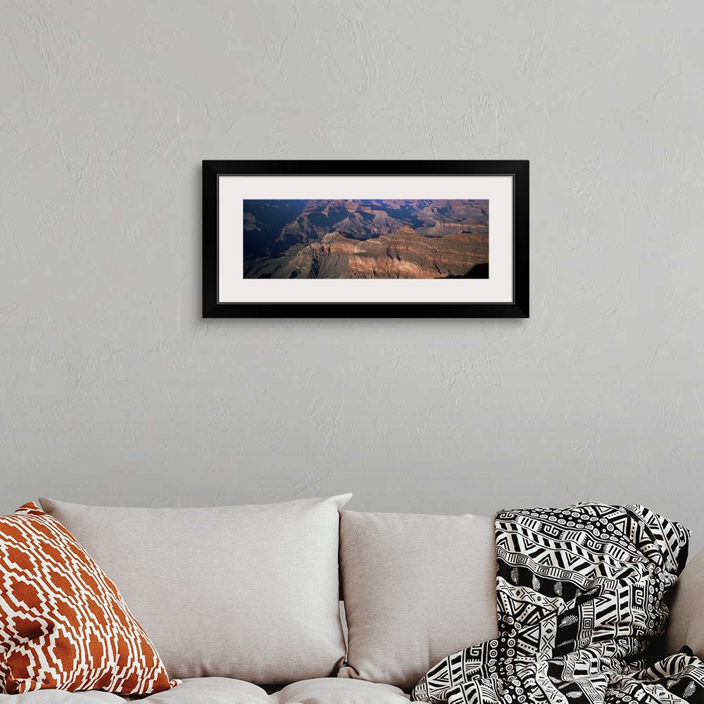 A bohemian room featuring View from Yavapai Point, in evening light, Grand Canyon, Arizona
