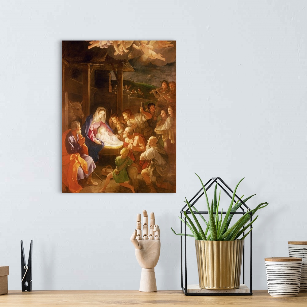The Nativity at Night, 1640 Wall Art, Canvas Prints, Framed Prints ...