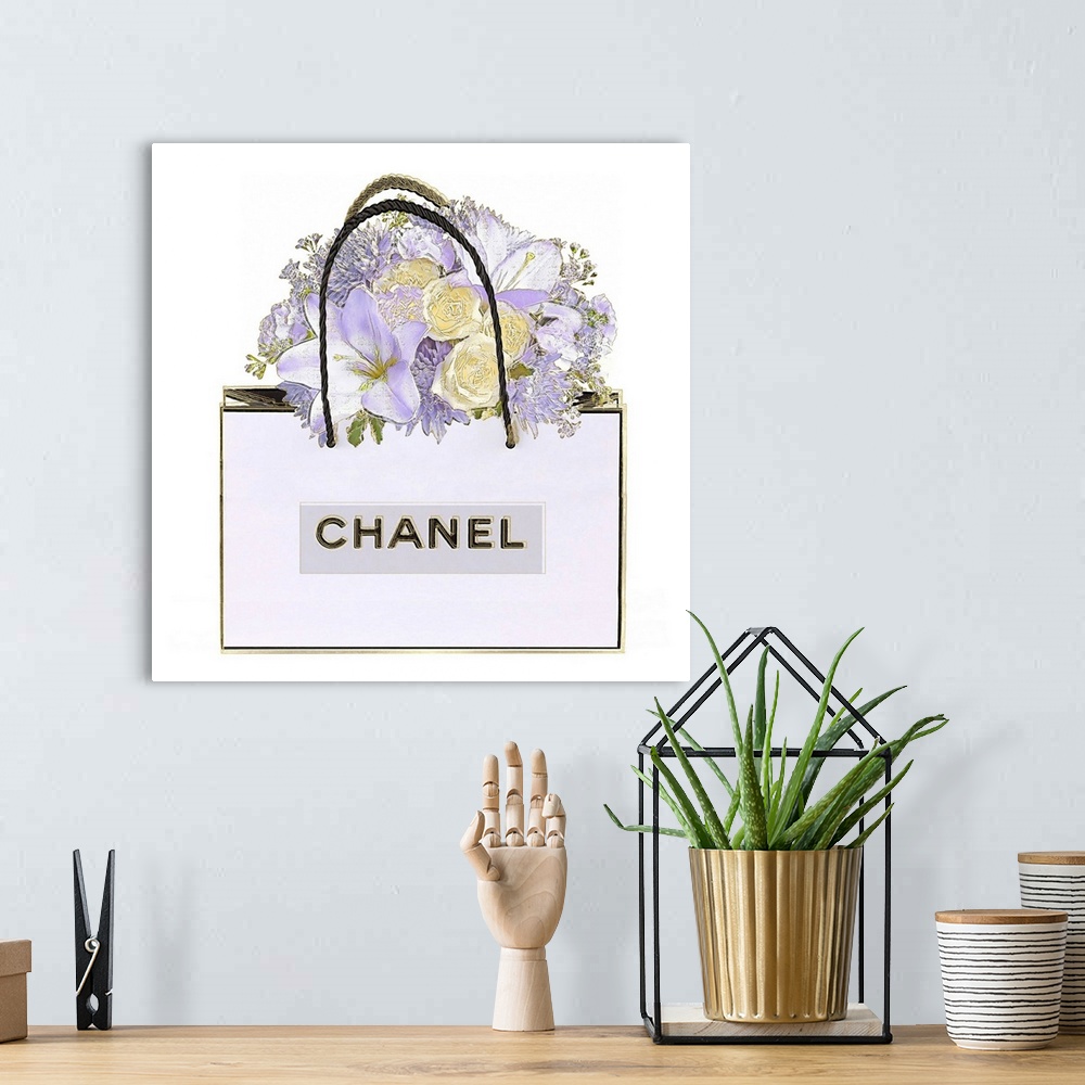 Lavender Bouquet Art Print by Madeline Blake