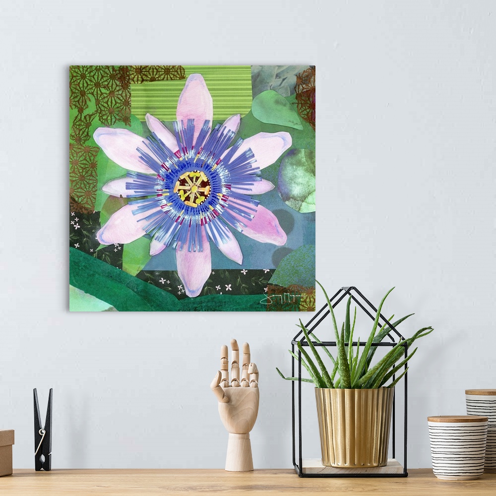 A bohemian room featuring Passion Flower II