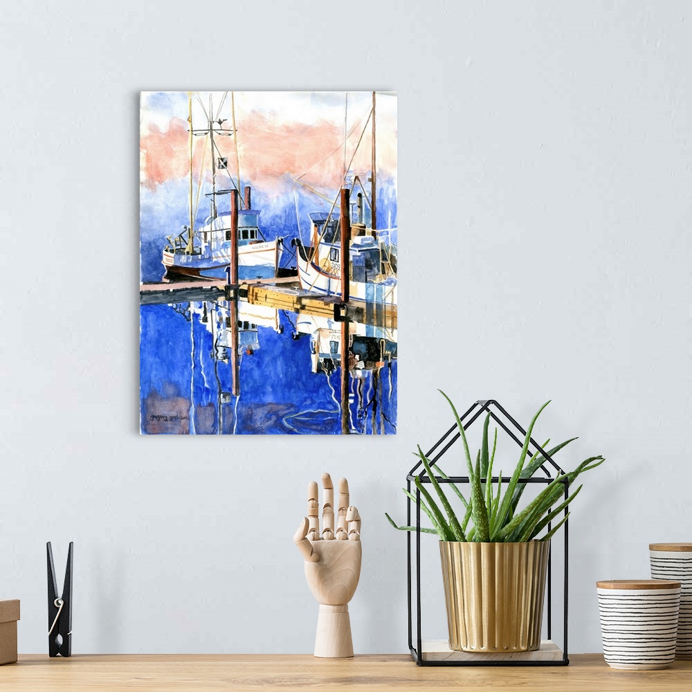 At The Dock Wall Art, Canvas Prints, Framed Prints, Wall Peels | Great ...