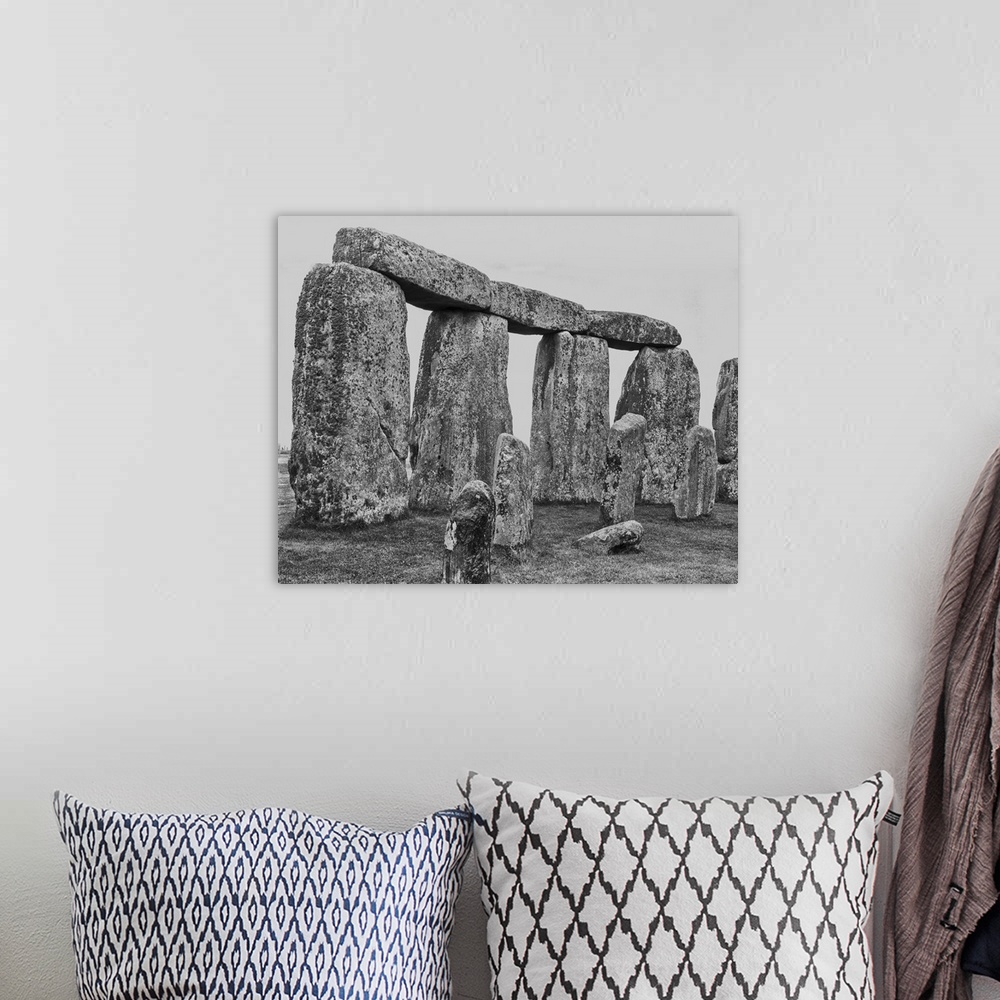 A bohemian room featuring Stonehenge, England.