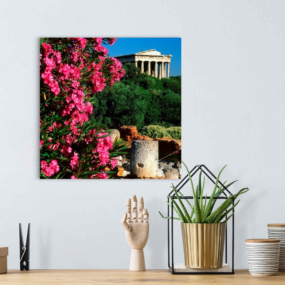 A bohemian room featuring Greece, Athens, Temple of Hephaestus