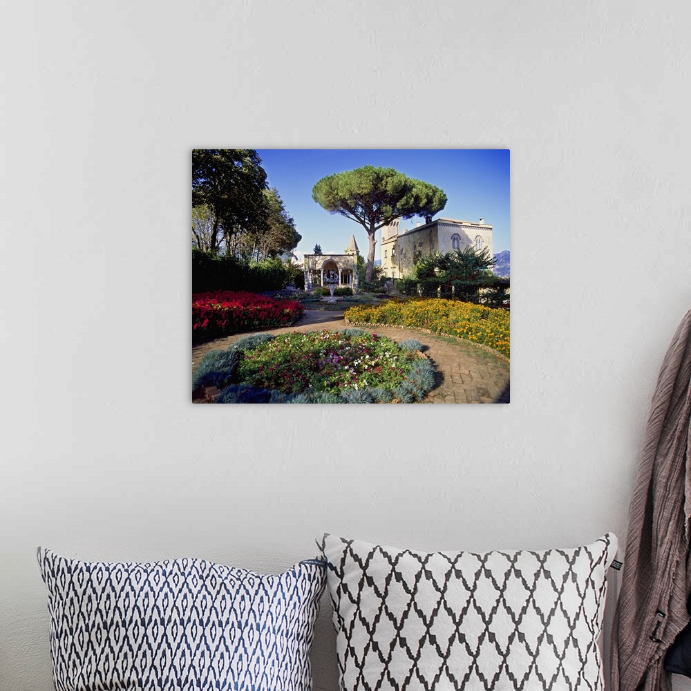A bohemian room featuring Italy, Campania, Peninsula of Sorrento, Ravello, Villa Cimbrone, the garden