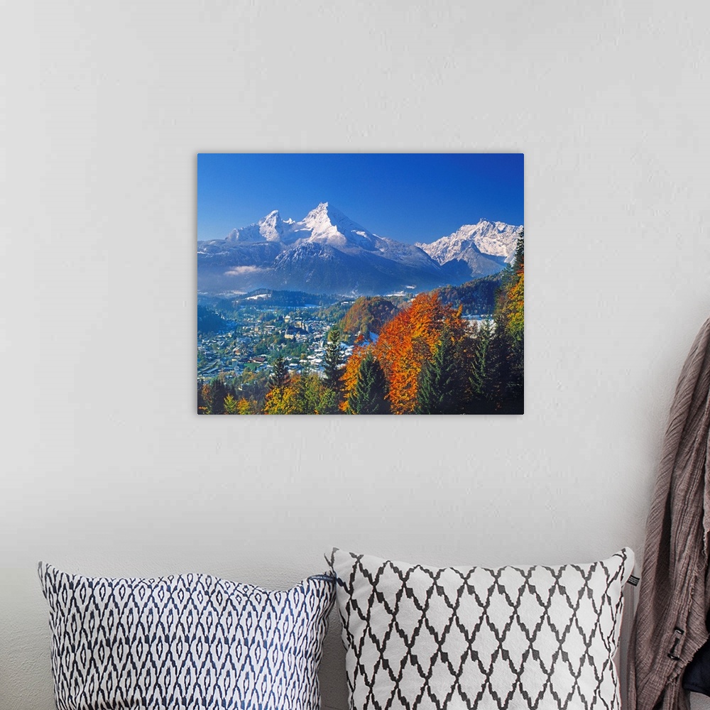 A bohemian room featuring Berchtesgaden And Mount Watzmann