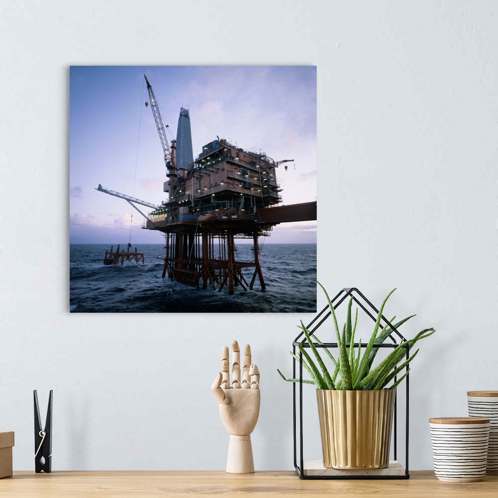 A bohemian room featuring Offshore oil rig