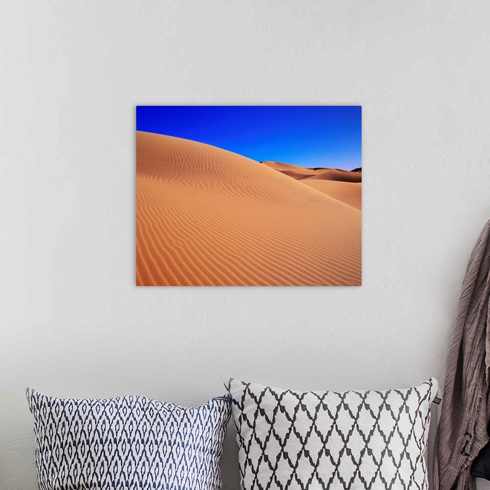 A bohemian room featuring Patterns In Sand Dunes