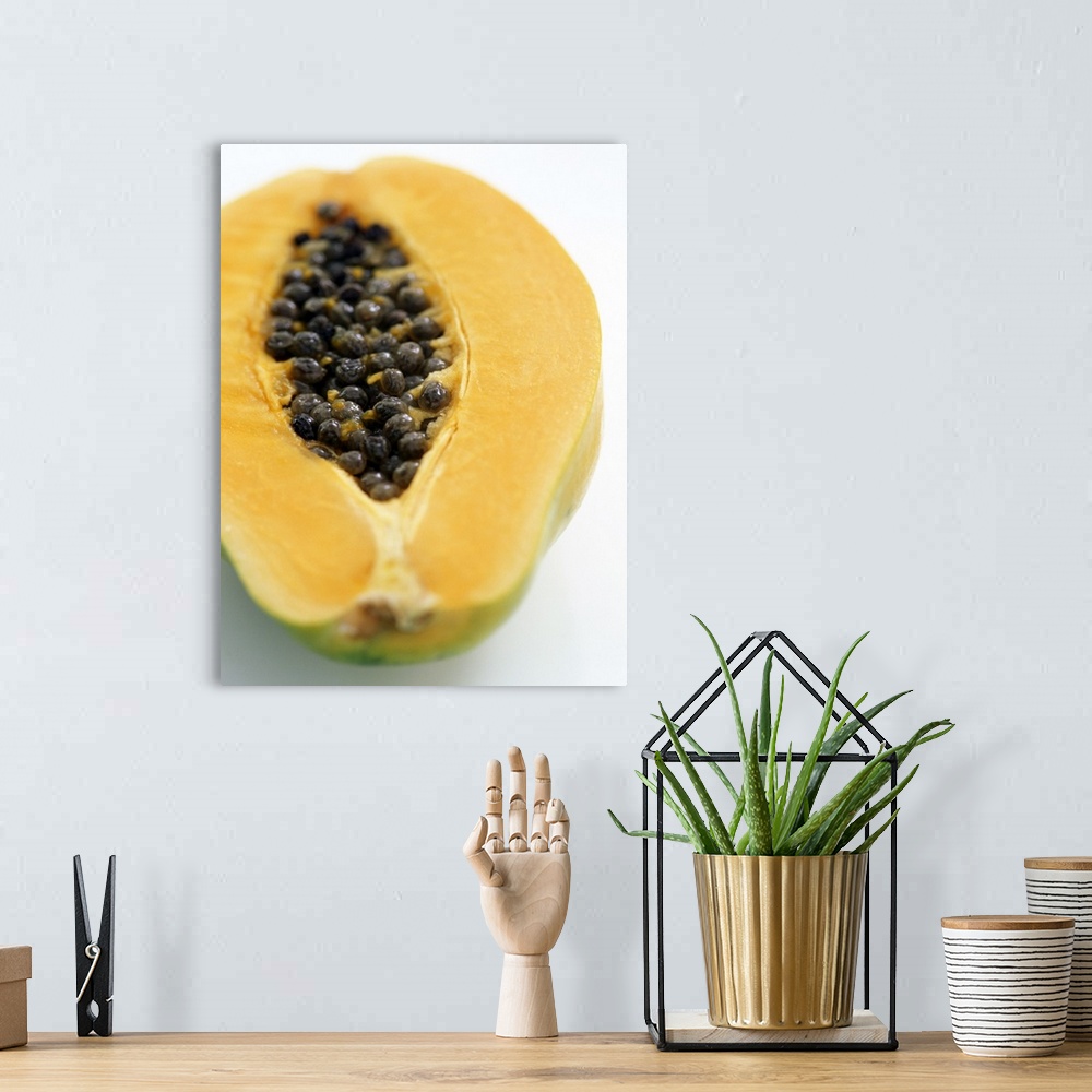 A bohemian room featuring Ripe Papaya with Seeds