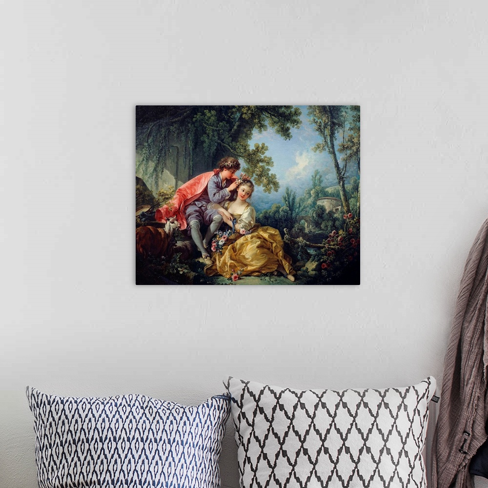 The Four Seasons: Spring By Francois Boucher Wall Art, Canvas Prints ...