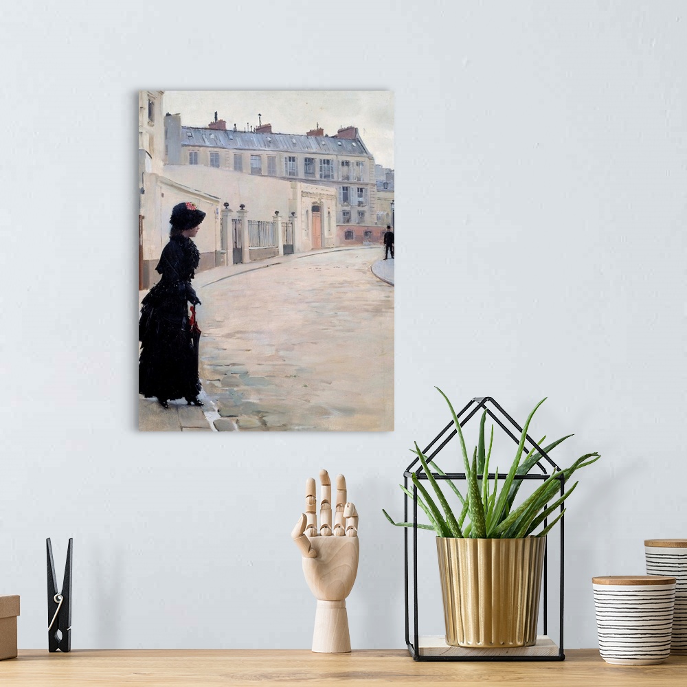 Waiting, rue de Chateaubriand in Paris by Jean Beraud Wall Art, Canvas  Prints, Framed Prints, Wall Peels