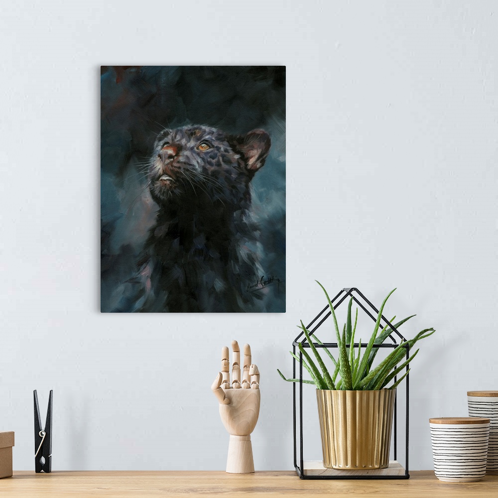 A bohemian room featuring Black Panther