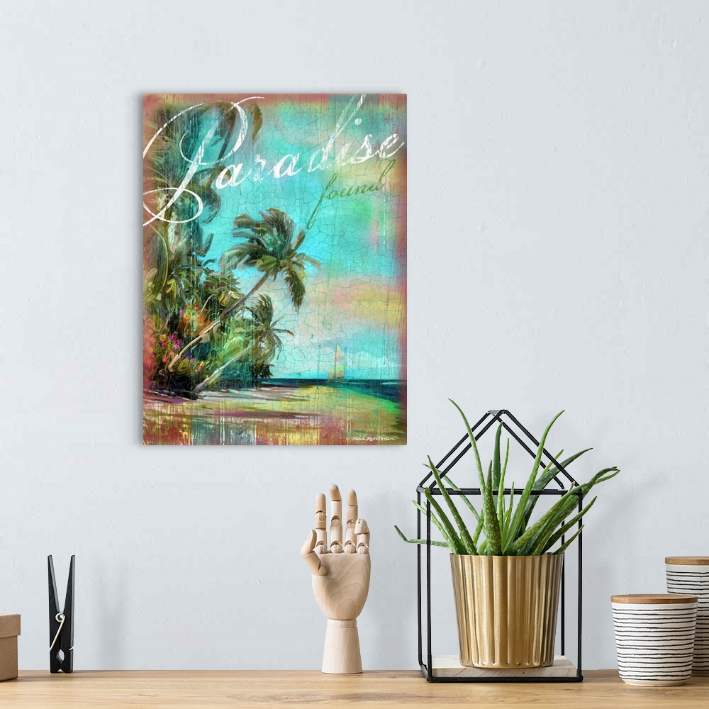 A bohemian room featuring Paradise Found