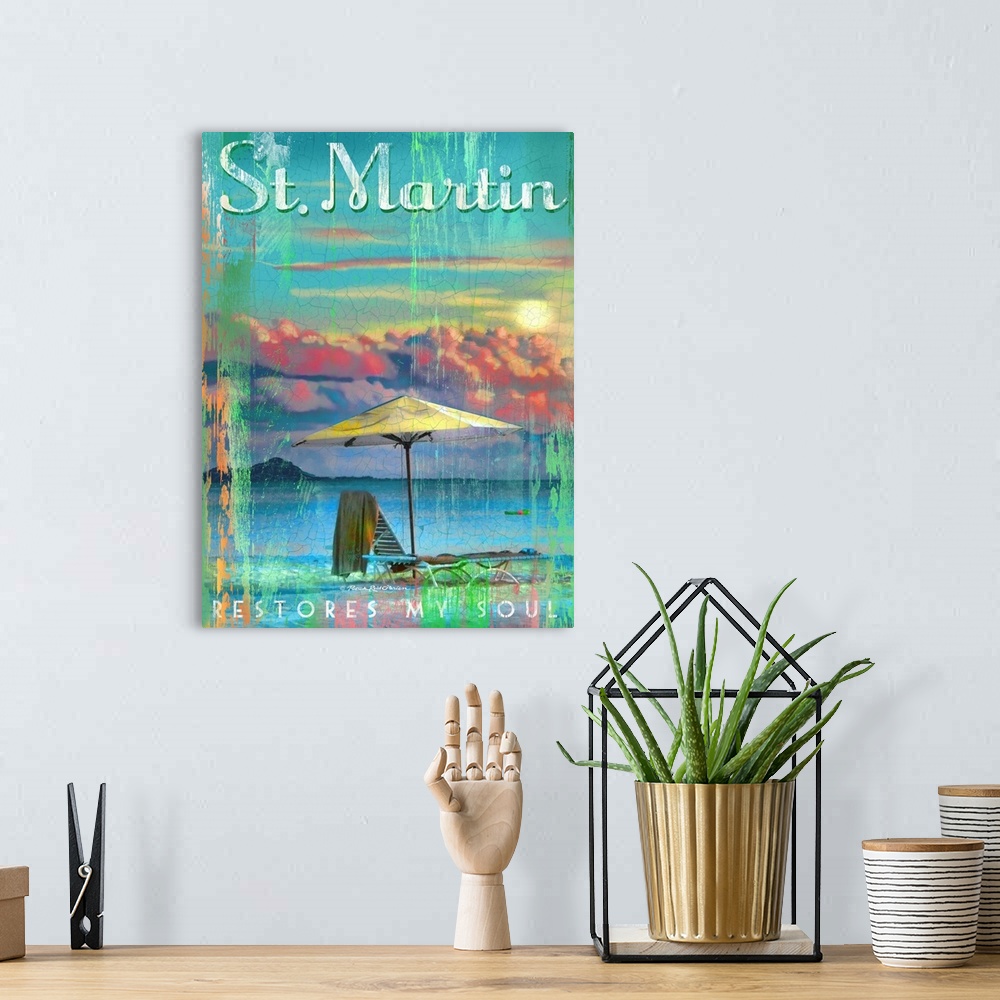 A bohemian room featuring St Martin