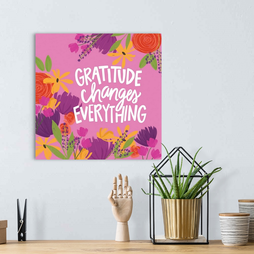 A bohemian room featuring Gratitude Wildflowers