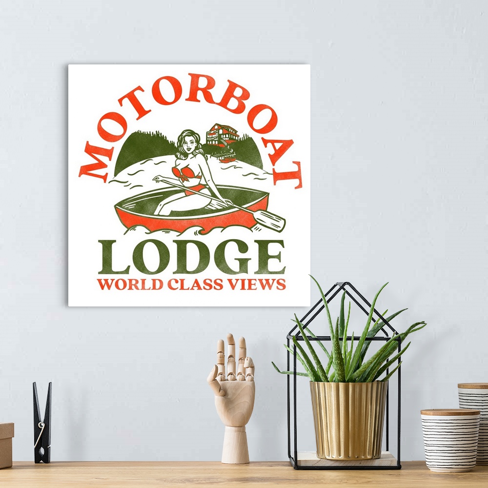 A bohemian room featuring Motorboat Lodge