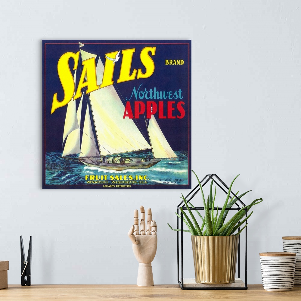 A bohemian room featuring Sails Apple Label, Wenatchee, WA