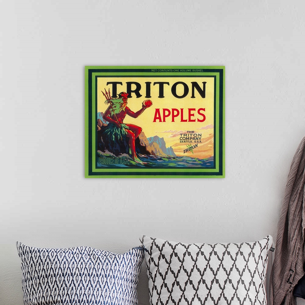 A bohemian room featuring Triton Apple Label, Seattle, WA