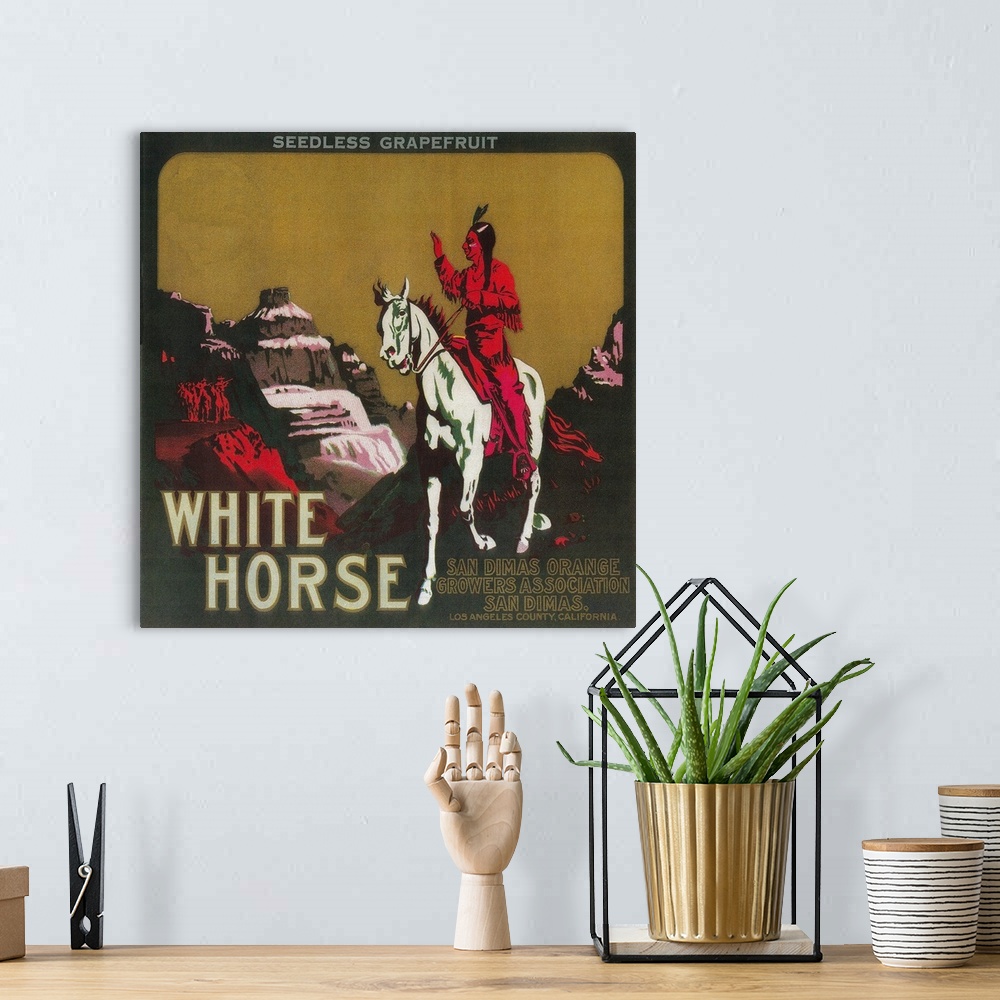A bohemian room featuring White Horse Orange Label, San Dimas, CA