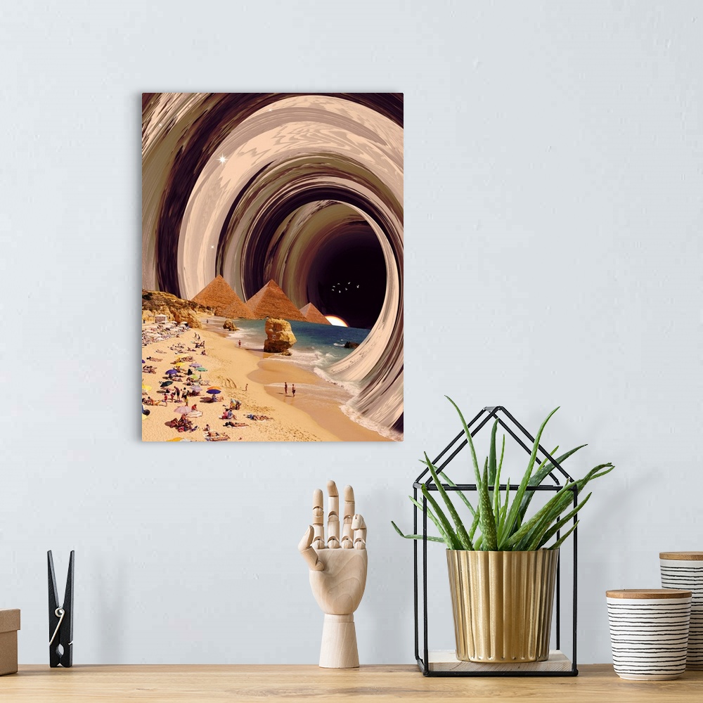 A bohemian room featuring Tunnel