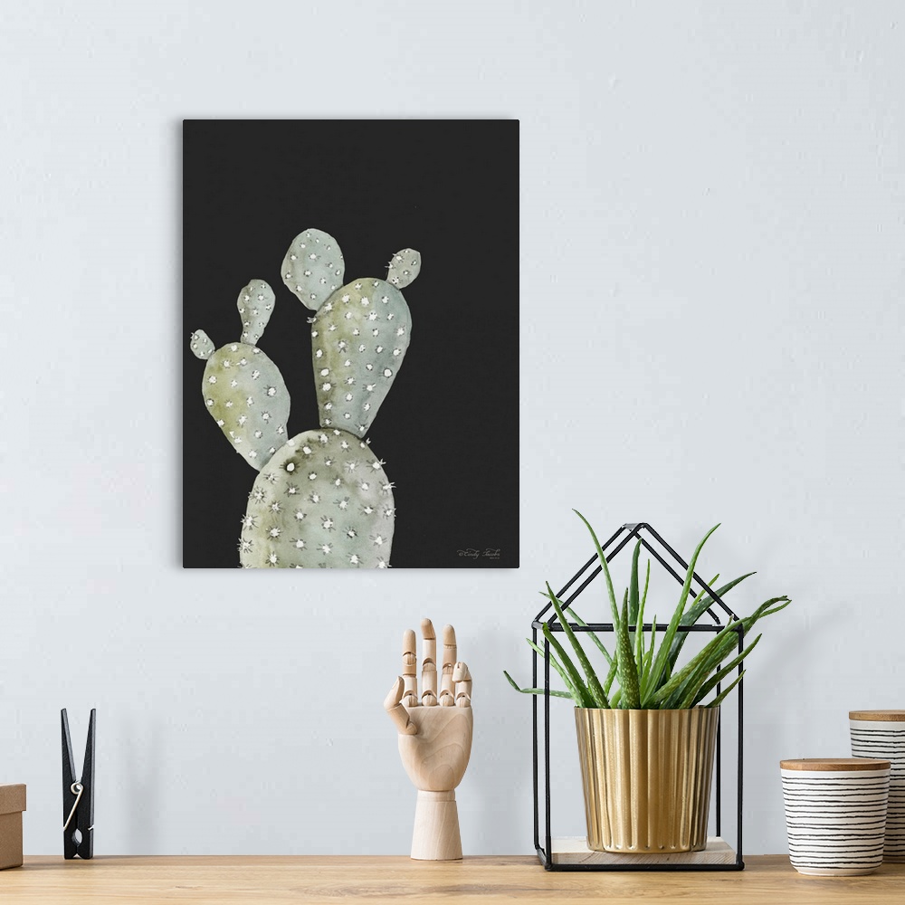 A bohemian room featuring Happy Cactus I
