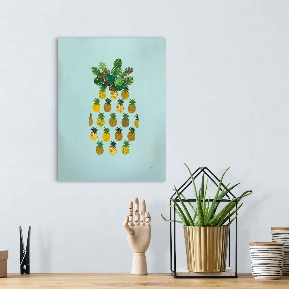 A bohemian room featuring Pineapple Pop