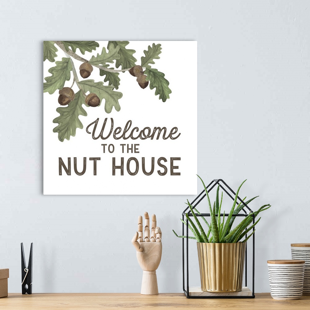 A bohemian room featuring Lost in Woods I - The Nut House
