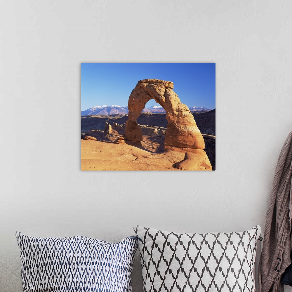 A bohemian room featuring Delicate Arch, Arches National Park, Moab, Utah