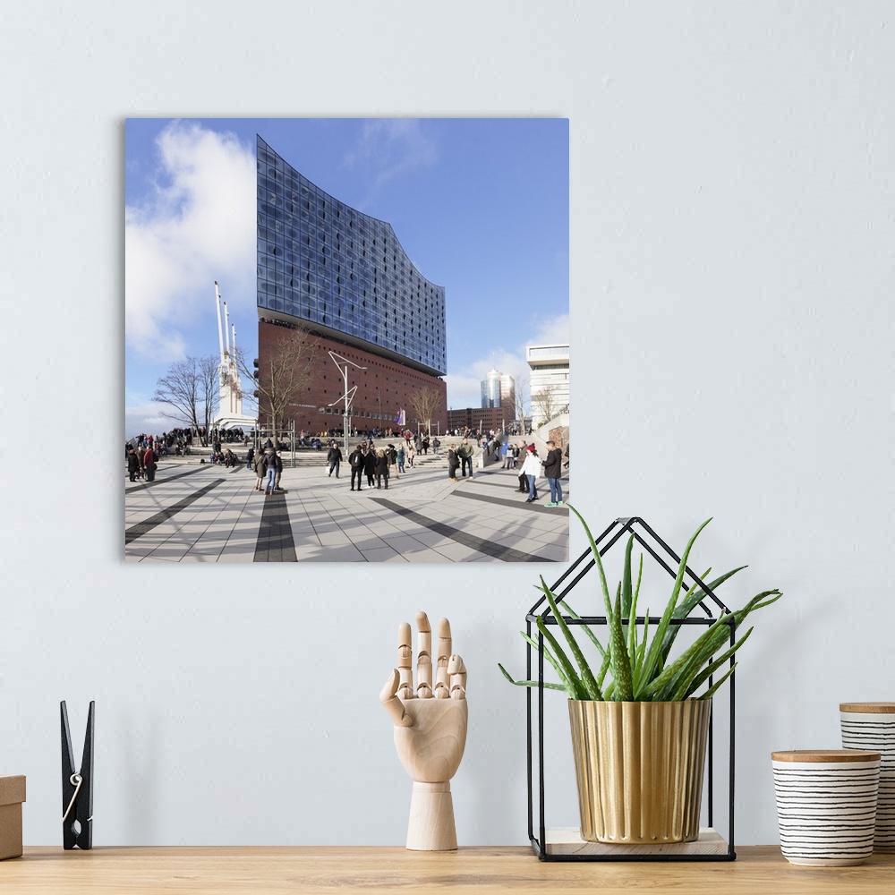 A bohemian room featuring Elbphilharmonie, HafenCity, Hamburg, Hanseatic City, Germany