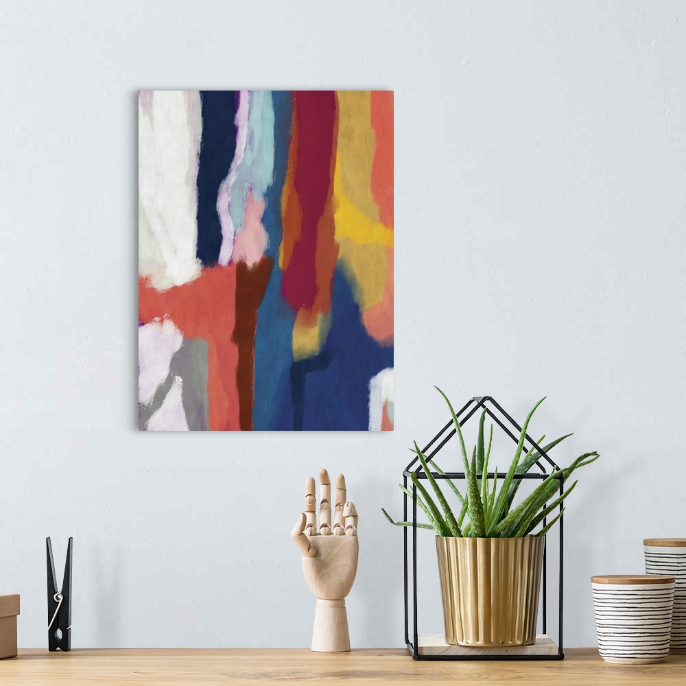 happy abstract paintings