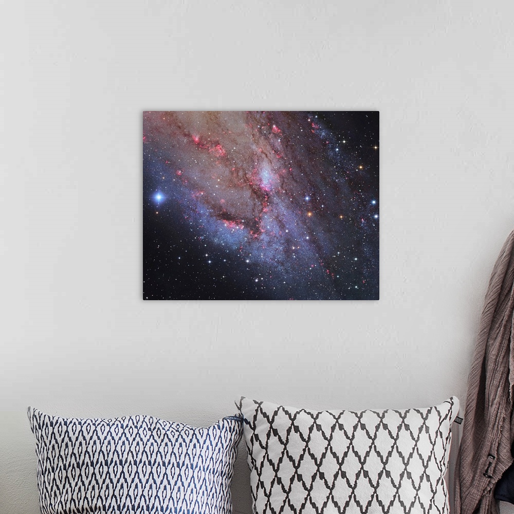 A bohemian room featuring Southwest arm of the Andromeda Galaxy.