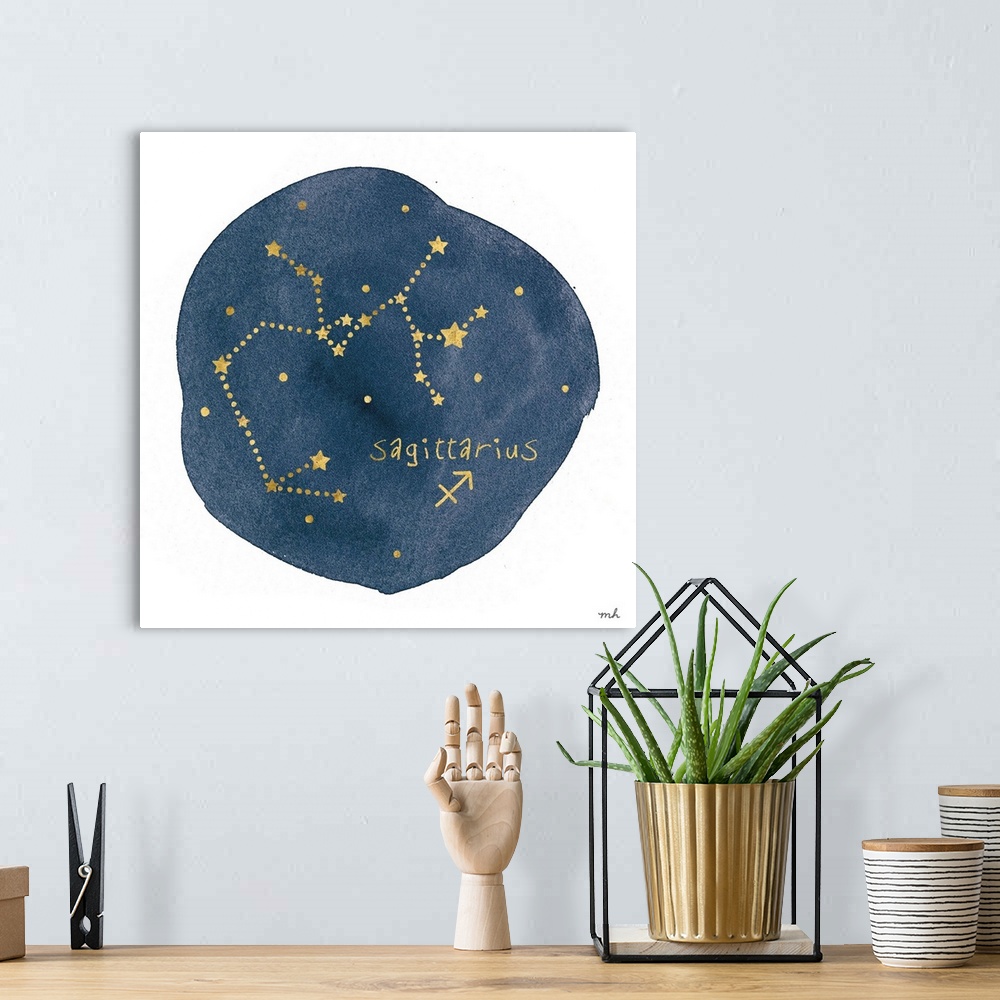A bohemian room featuring Horoscope Sagittarius