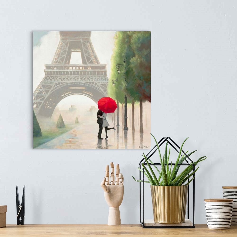 Paris Romance II Wall Art, Canvas Prints, Framed Prints, Wall Peels ...