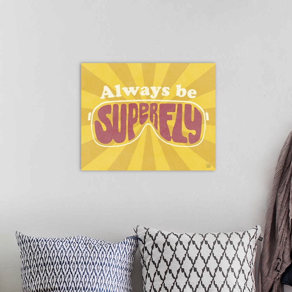 A bohemian room featuring Super Fly I
